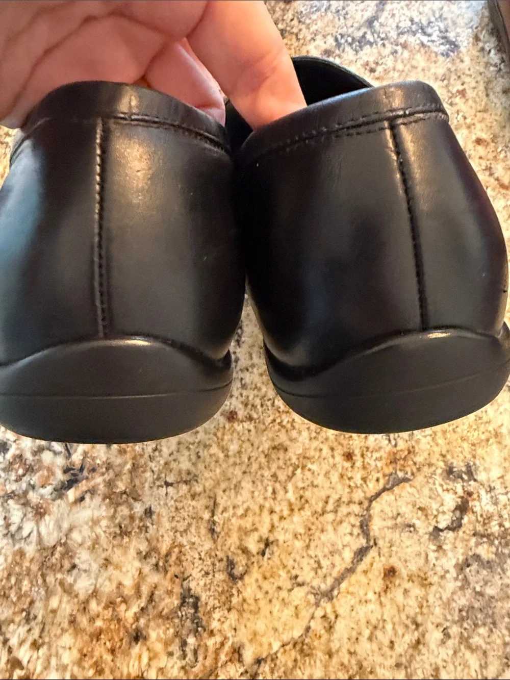 Allen Edmonds Black Leather Penny Loafers
